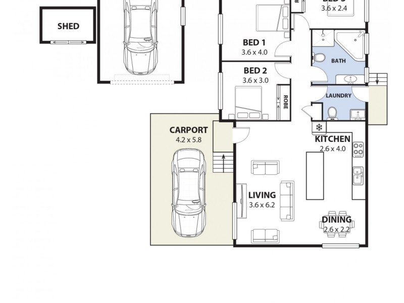 45 Ellesmere Street, Panania NSW 2213 Floorplan