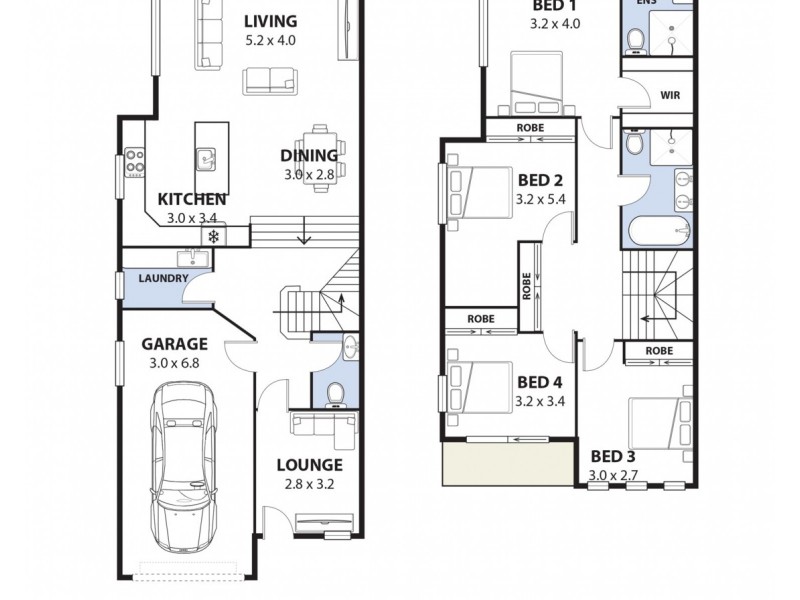 6A Woodburn Avenue, Panania NSW 2213 Floorplan