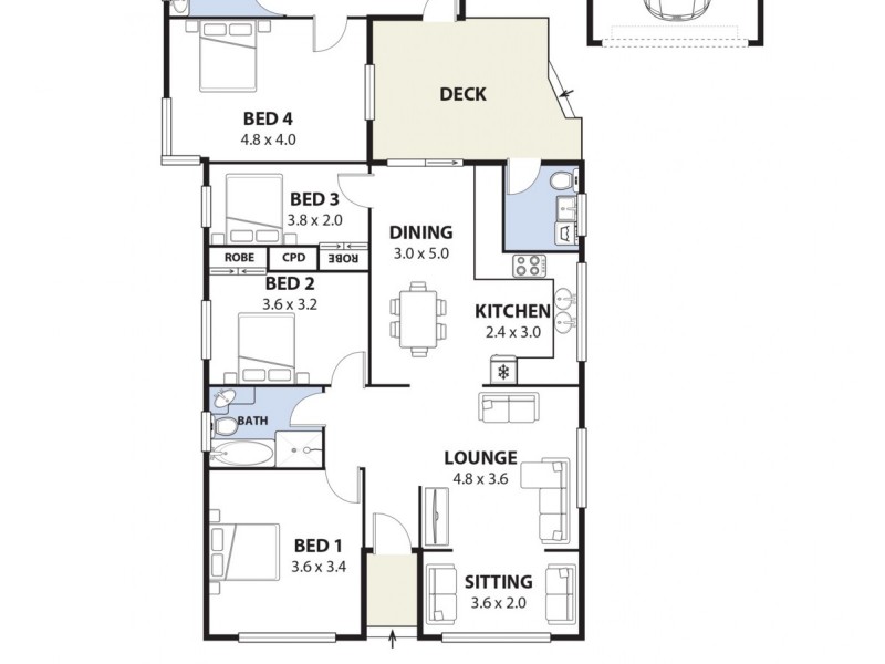 43 Gibson Avenue, Padstow NSW 2211 Floorplan