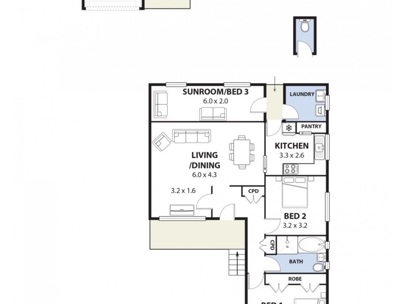 5  Clancy Street, Padstow Heights NSW 2211 Floorplan