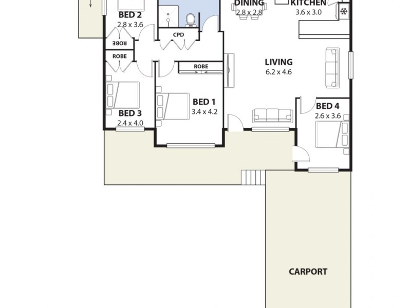 23 Valley Road, Padstow Heights NSW 2211 Floorplan