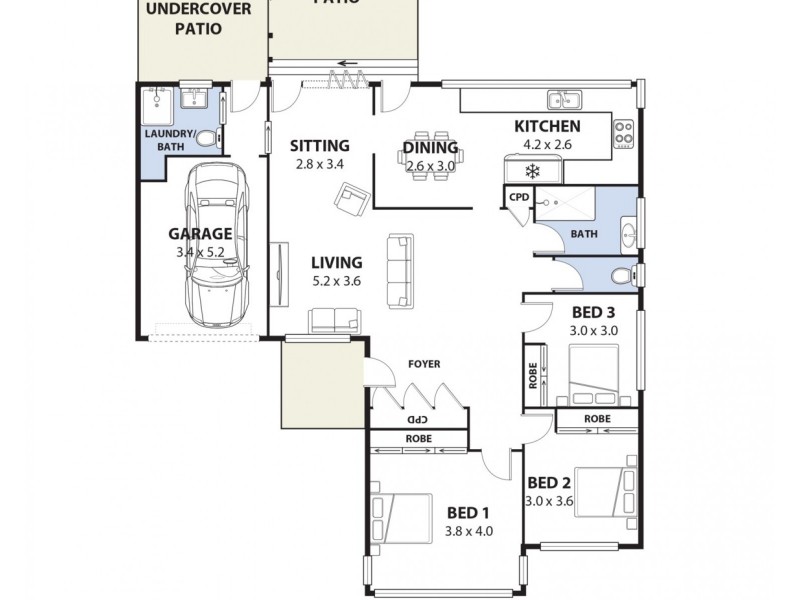 5 Shepherd Avenue, Padstow Heights NSW 2211 Floorplan