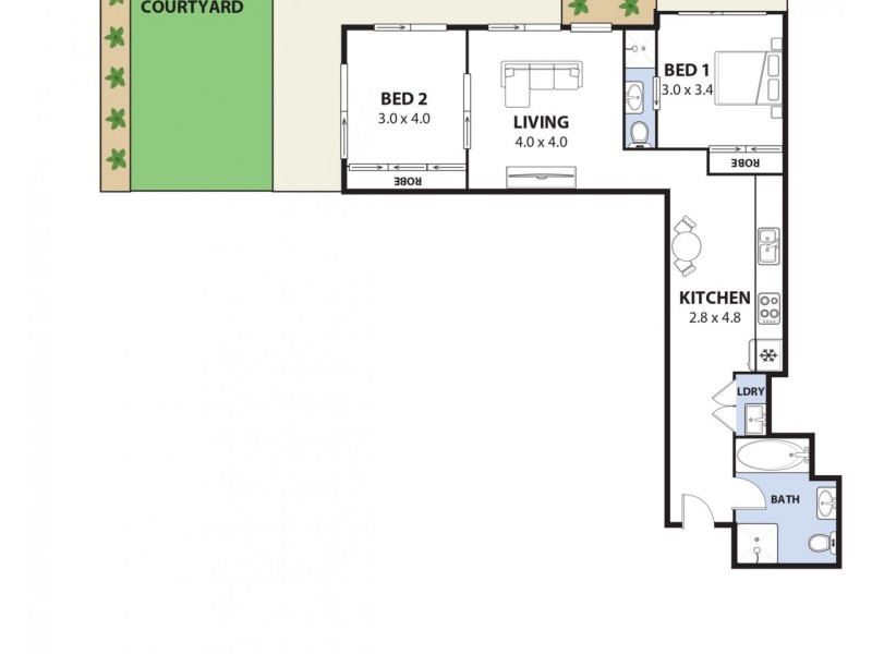 8/13-17 Peake Parade, Peakhurst NSW 2210 Floorplan