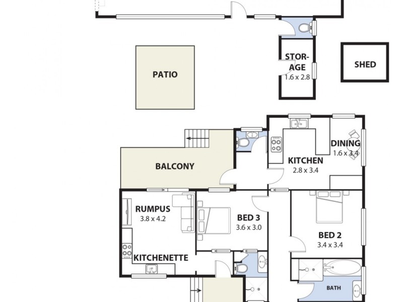 206 Hector Street, Chester Hill NSW 2162 Floorplan