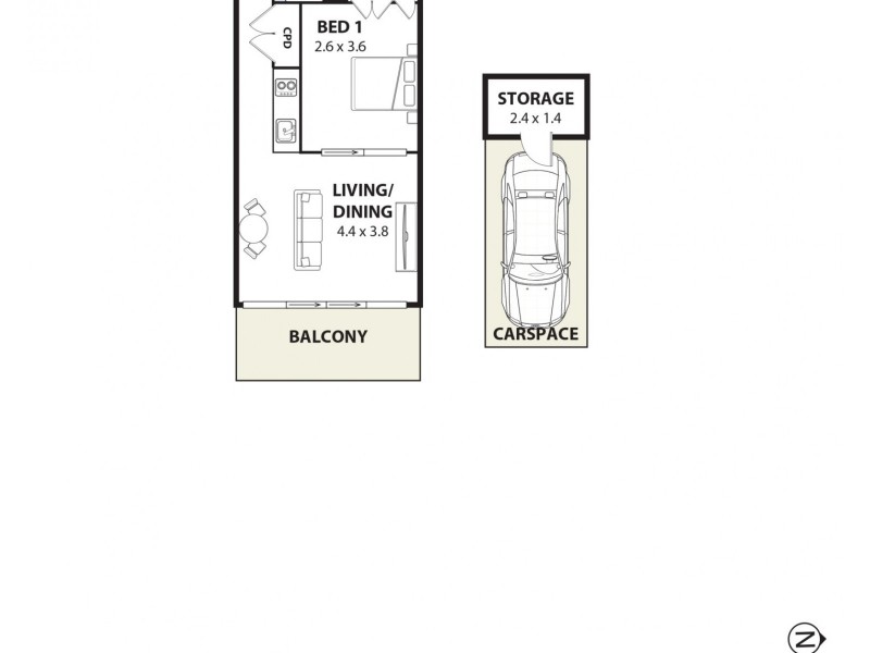 202/178 Thomas Street, Haymarket NSW 2000 Floorplan