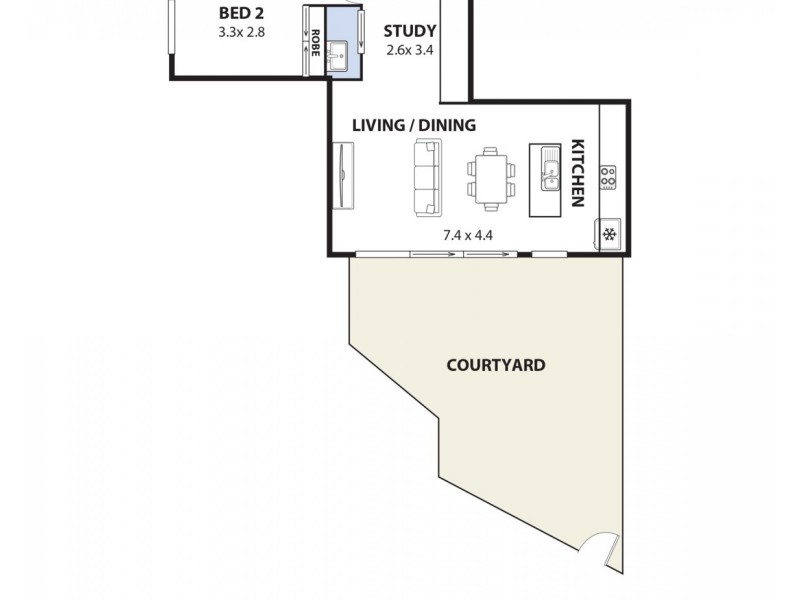 12/417-423 Hume Highway, Yagoona NSW 2199 Floorplan