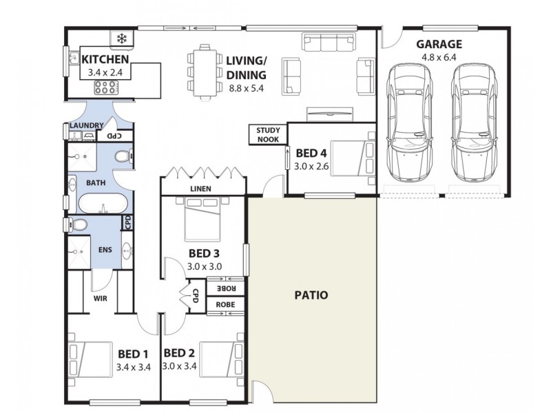 36 Archibald Street, Padstow NSW 2211 Floorplan