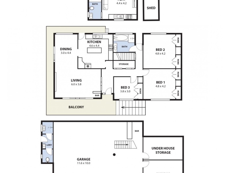 756 Henry Lawson Drive, Picnic Point NSW 2213 Floorplan