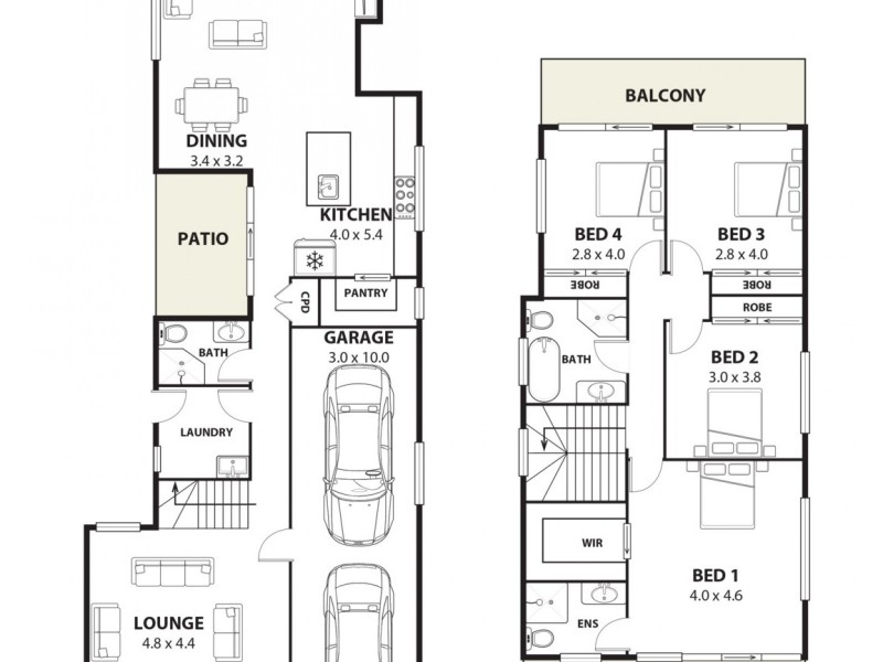 42/A Alamein Road, Revesby Heights NSW 2212 Floorplan
