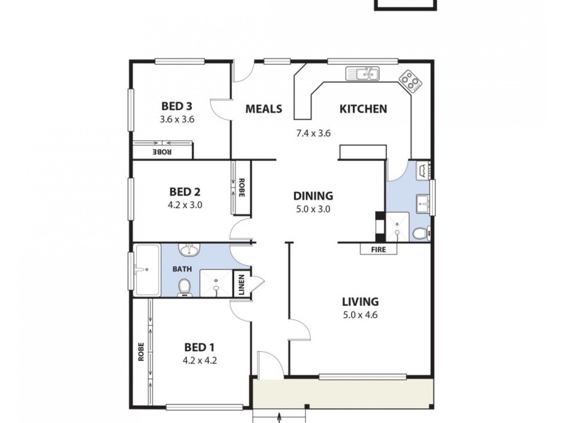 47 Kiora Street, Panania NSW 2213 Floorplan