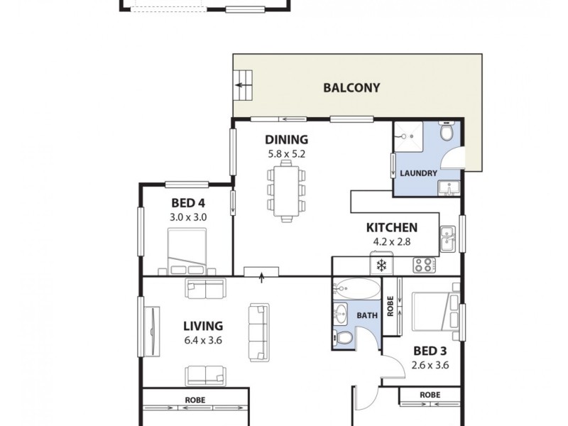 45 Clive Street, Revesby NSW 2212 Floorplan