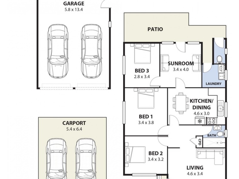 61  Bransgrove Road, Revesby NSW 2212 Floorplan