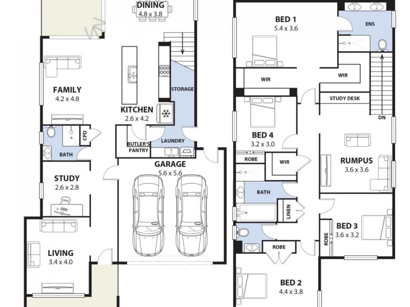 8 Alamein Road, Revesby Heights NSW 2212 Floorplan