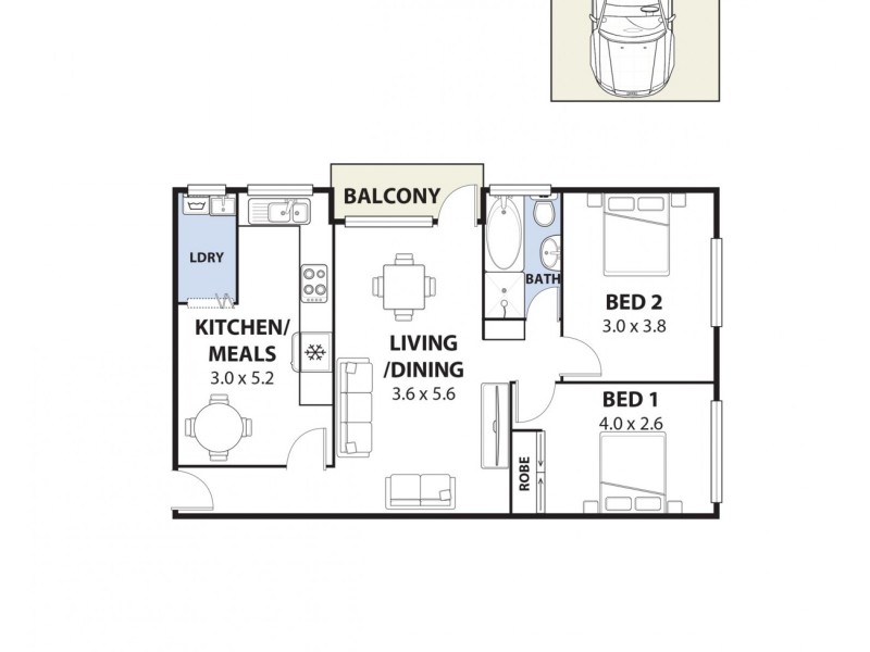 12/108 Victoria Road, Punchbowl NSW 2196 Floorplan