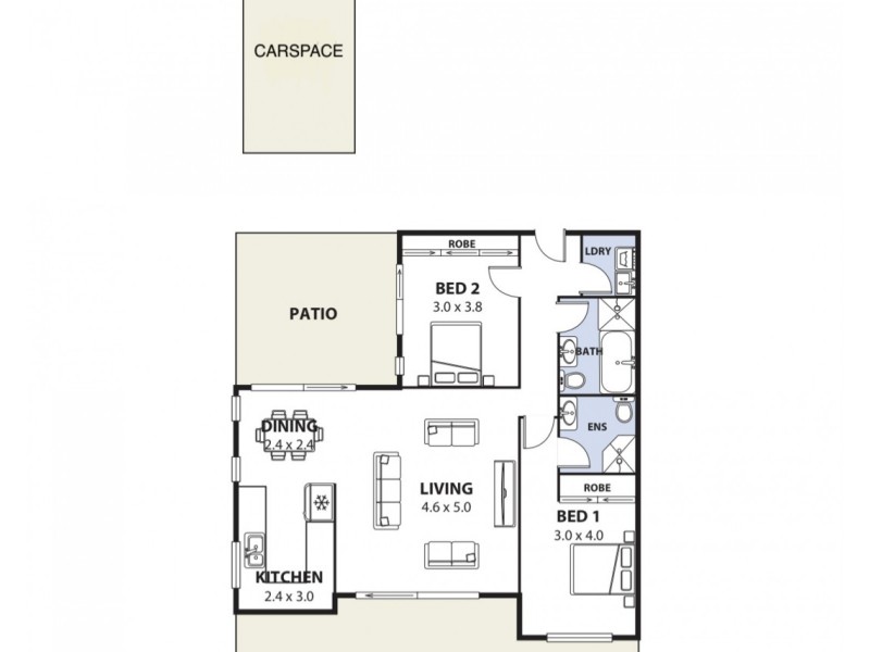 28/96-98 Nuwarra Road, Moorebank NSW 2170 Floorplan