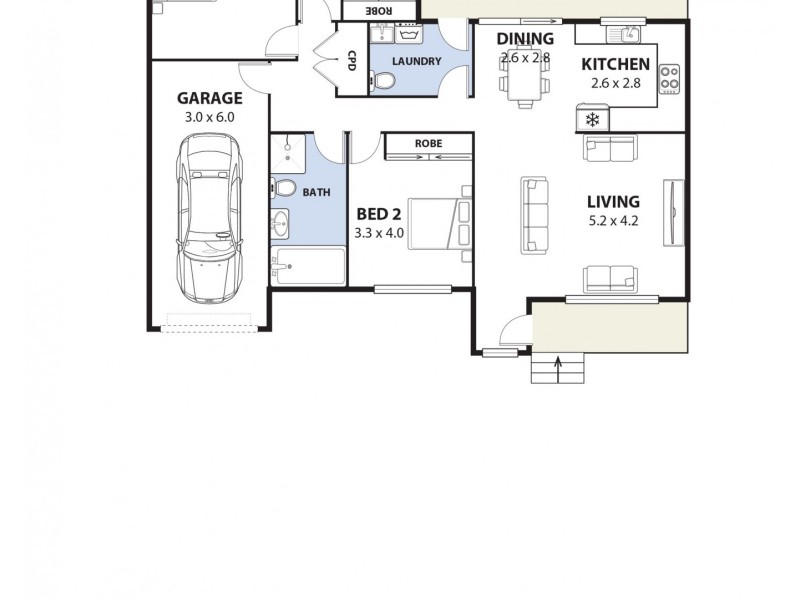 1A Bennett Road, Riverwood NSW 2210 Floorplan