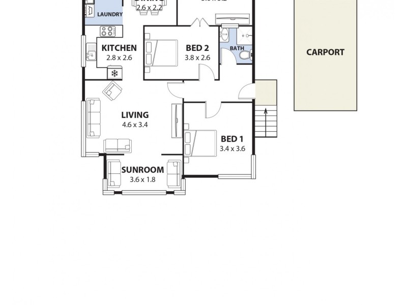 217 Wattle Street, Bankstown NSW 2200 Floorplan