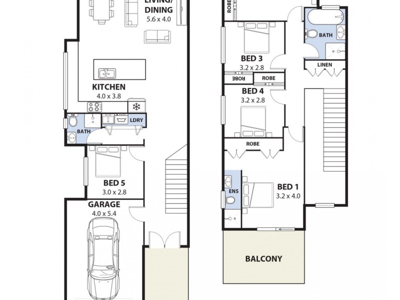 33  Ellesmere Street, Panania NSW 2213 Floorplan