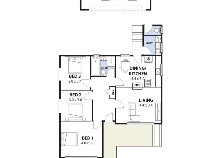 46 Mackenzie Street, Revesby NSW 2212 Floorplan