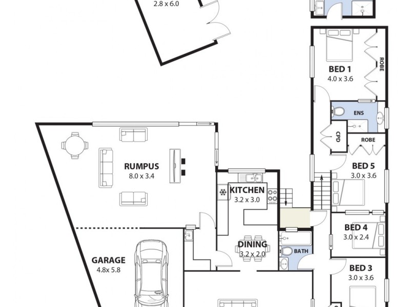 43 Astley Avenue, Padstow NSW 2211 Floorplan