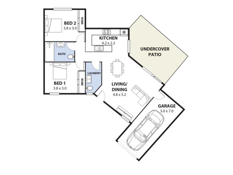 3/33 Hardy Avenue, Riverwood NSW 2210 Floorplan