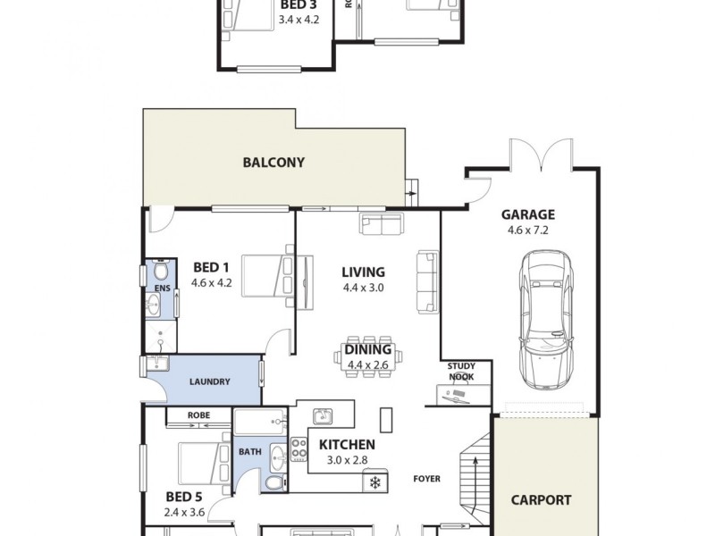 10 Clive Street, Revesby NSW 2212 Floorplan