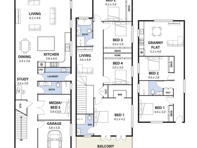 2B Treatt Avenue, Padstow NSW 2211 Floorplan