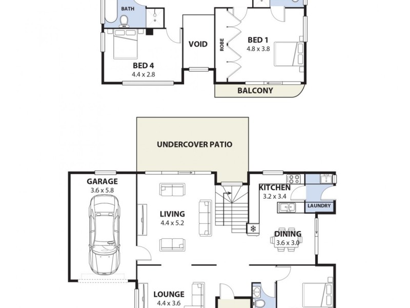 1B  Cheattle Avenue, East Hills NSW 2213 Floorplan