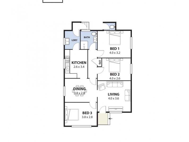 122 Doyle Road, Padstow NSW 2211 Floorplan