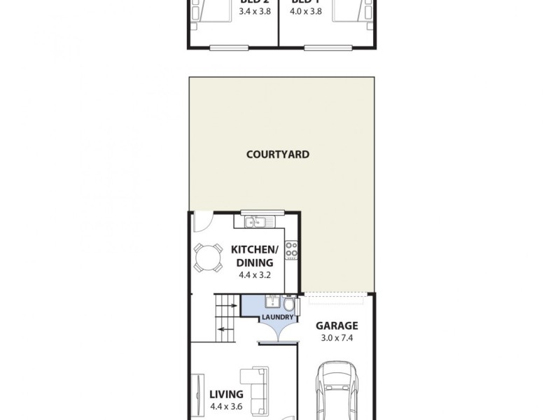 3/54 Lang Street, Padstow NSW 2211 Floorplan