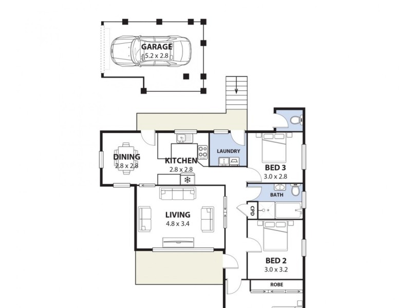 5 Carlene Avenue, Padstow NSW 2211 Floorplan