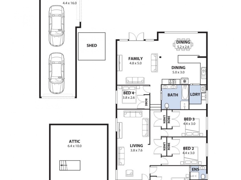 151 Faraday Road, Padstow NSW 2211 Floorplan