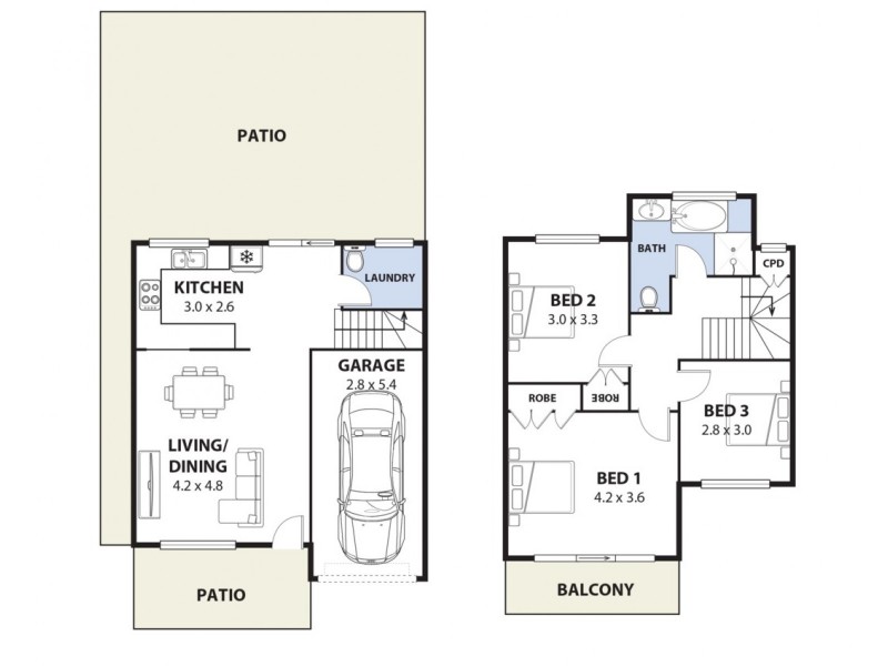 3/15 Bryant Street, Padstow NSW 2211 Floorplan