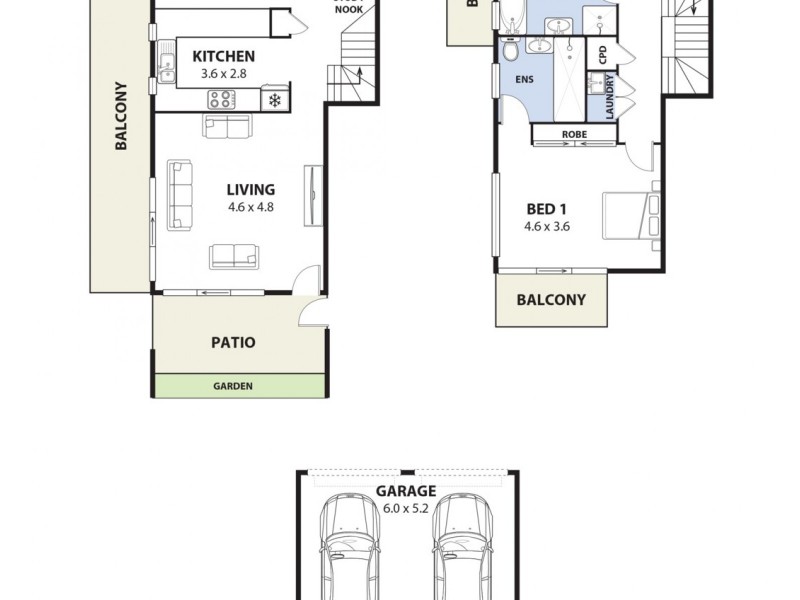 10/2 Faraday Road, Padstow NSW 2211 Floorplan