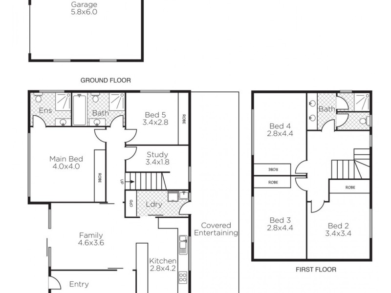 1 Windermere Crescent, Panania NSW 2213 Floorplan