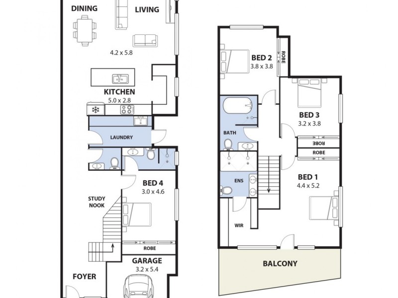 5A Centaur Street, Padstow NSW 2211 Floorplan