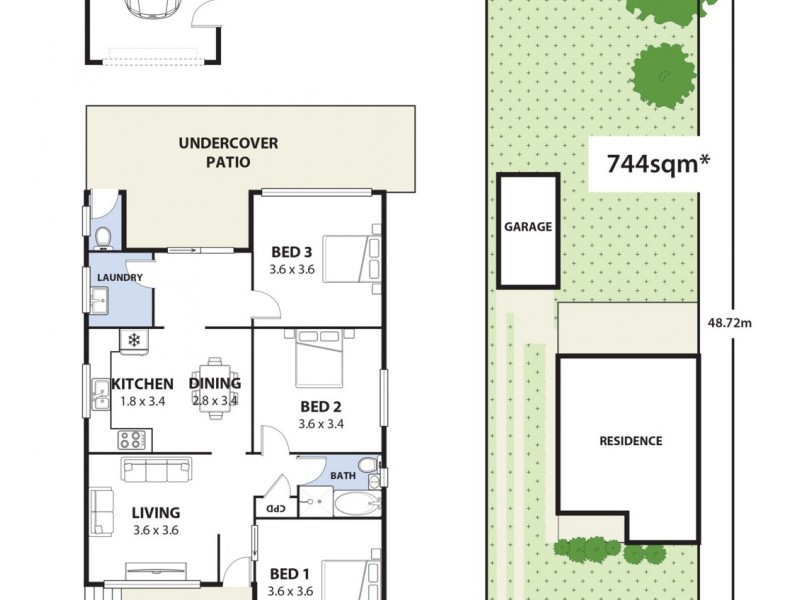 4 Dove Street, Revesby NSW 2212 Floorplan