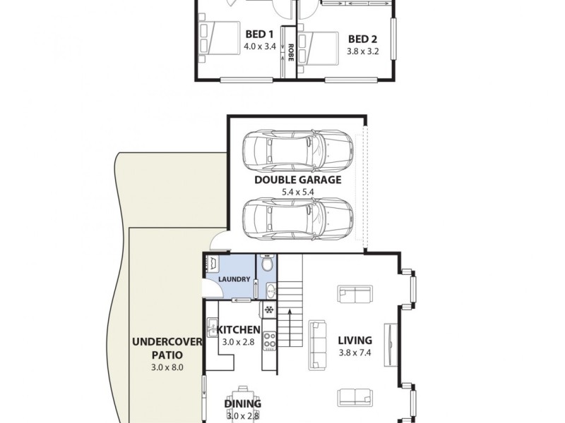 4/9 Redwood Place, Padstow Heights NSW 2211 Floorplan