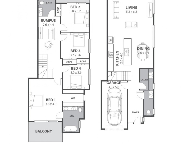 3/8 Virginius Street, Padstow NSW 2211 Floorplan