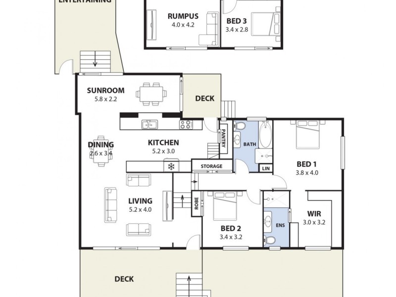 10 Carter Crescent, Padstow Heights NSW 2211 Floorplan