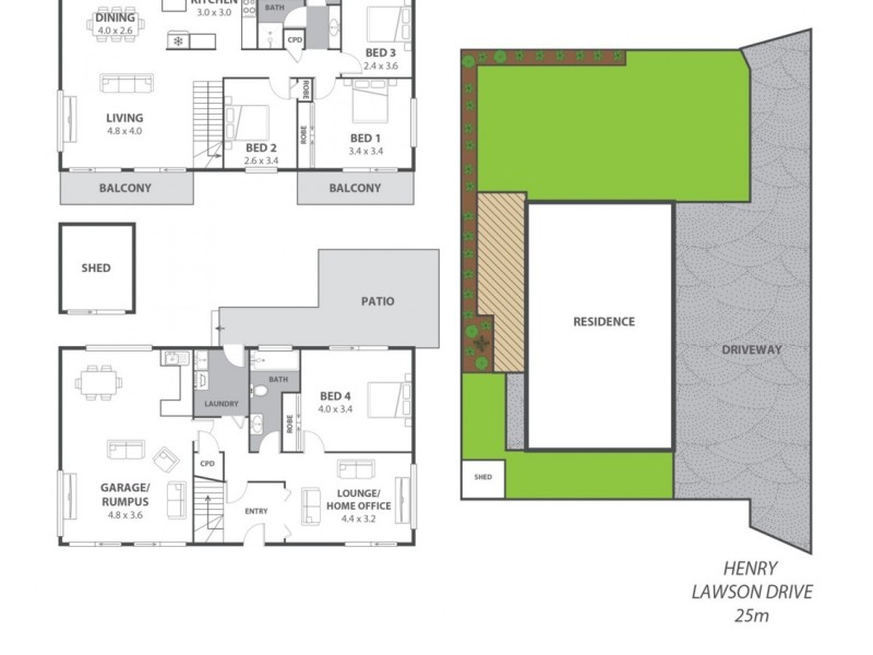 829A Henry Lawson Drive, Picnic Point NSW 2213 Floorplan
