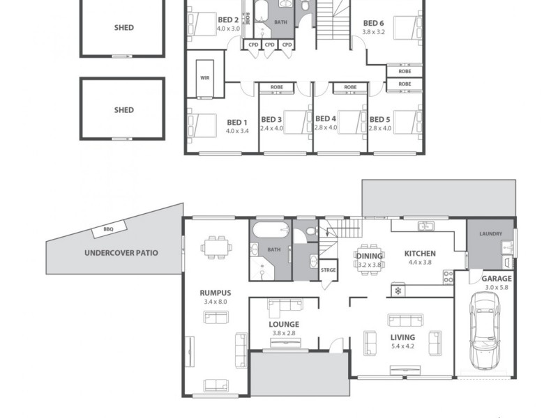 16 Eynham Road, Milperra NSW 2214 Floorplan
