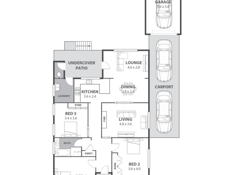 38 Craigie Avenue, Padstow NSW 2211 Floorplan