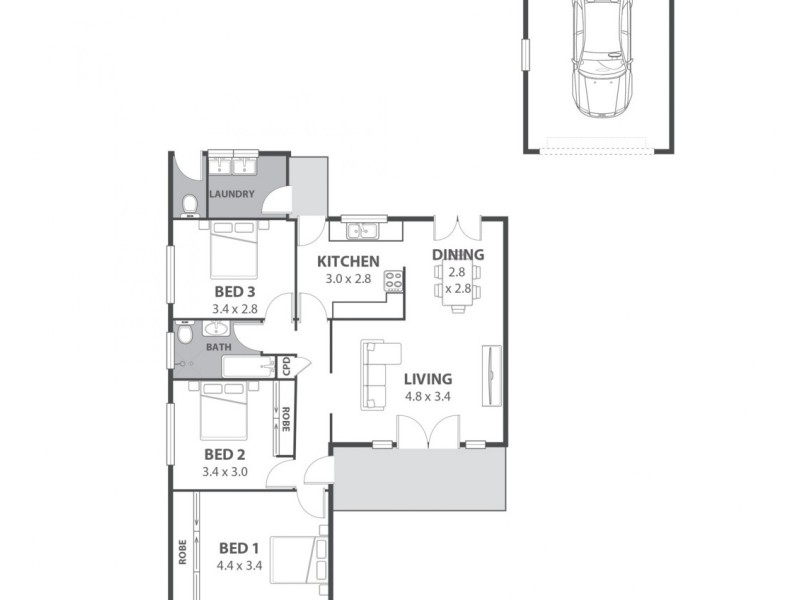 42 Lambeth Street, Panania NSW 2213 Floorplan