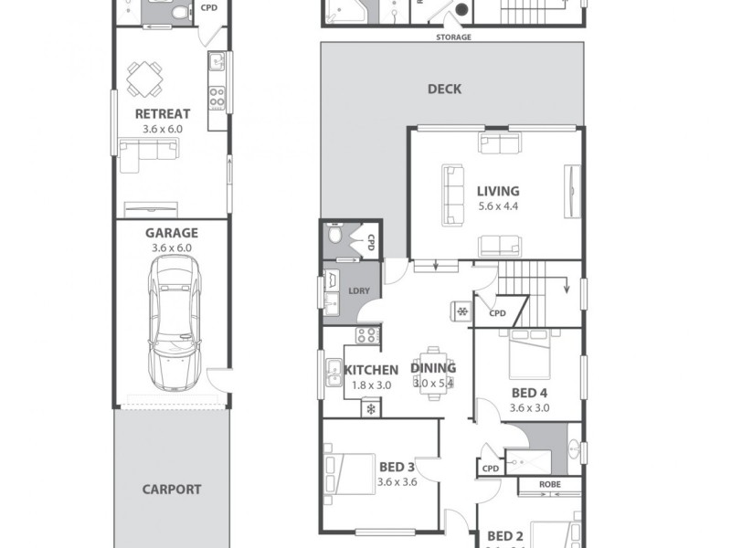 14 Springfield Road, Padstow NSW 2211 Floorplan