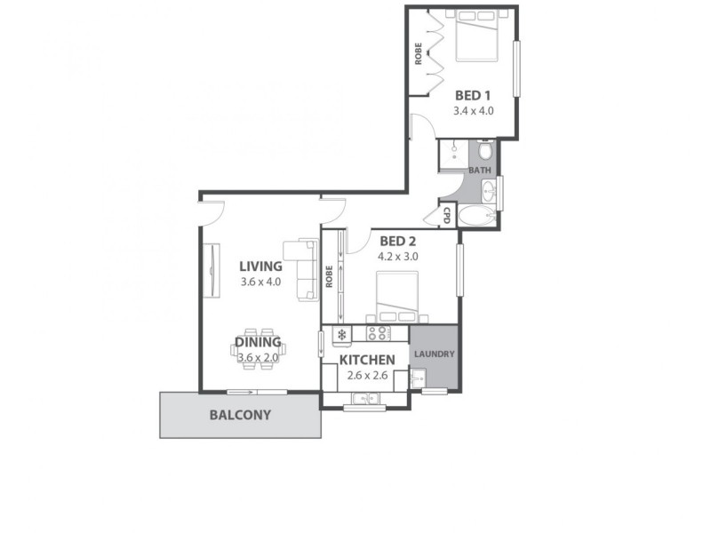 6/8 Swan Street, Revesby NSW 2212 Floorplan