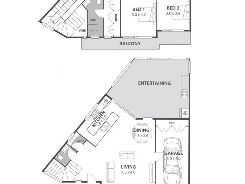 1 Fewtrell Avenue, Revesby Heights NSW 2212 Floorplan