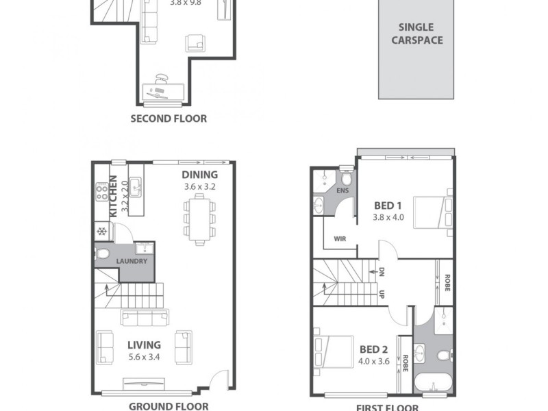 4/35 Kirkham Avenue, Auburn NSW 2144 Floorplan