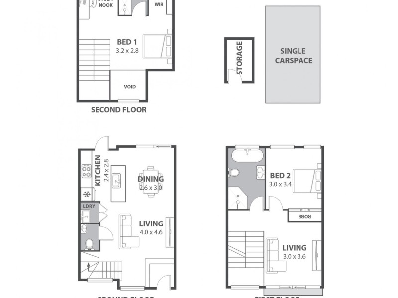 1/35 Kirkham Avenue, Auburn NSW 2144 Floorplan