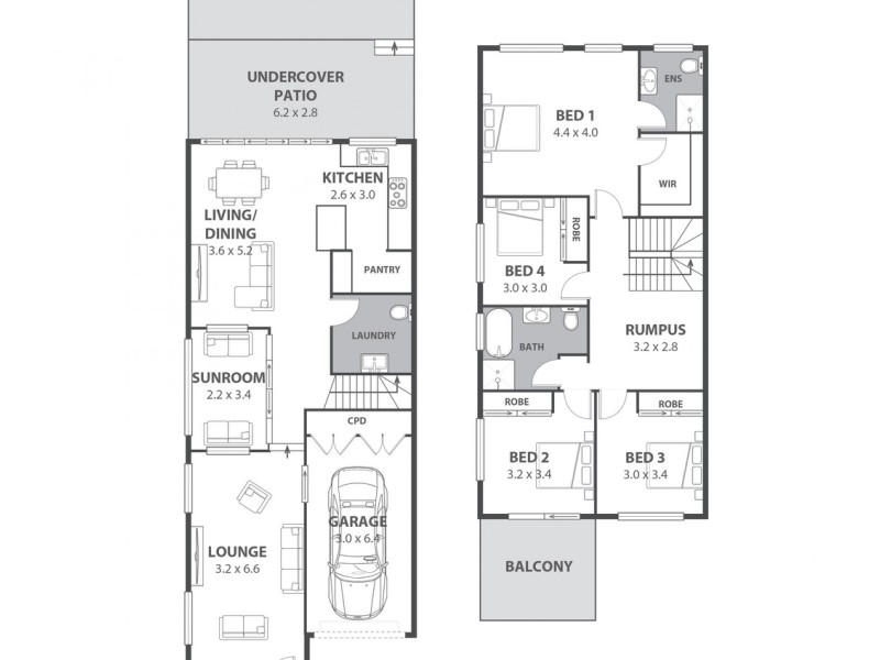 38A Adelaide Road, Padstow NSW 2211 Floorplan